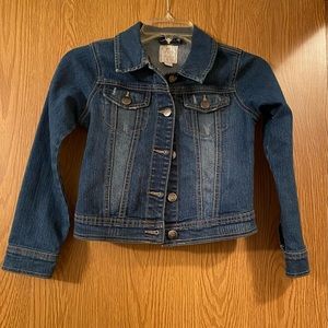 Children’s Place Girls Denim Jacket. Size M 7/8